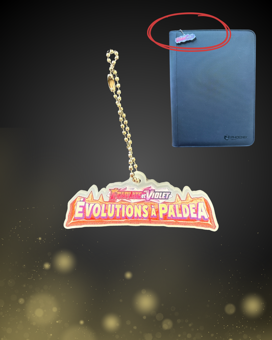 Porte-clé Pokémon Évolution à paldea E&V2  - Blinder à Zipp