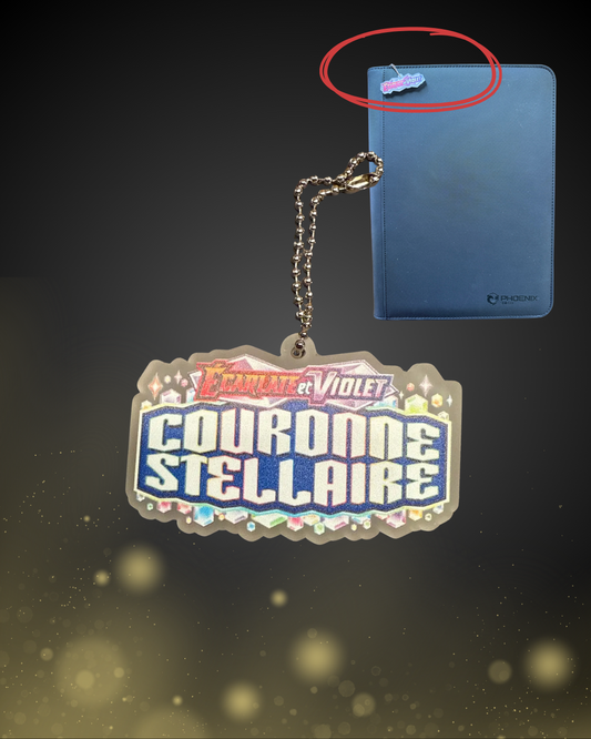 Porte-clé Pokémon Couronne Stellaire E&V7 - Blinder à Zip