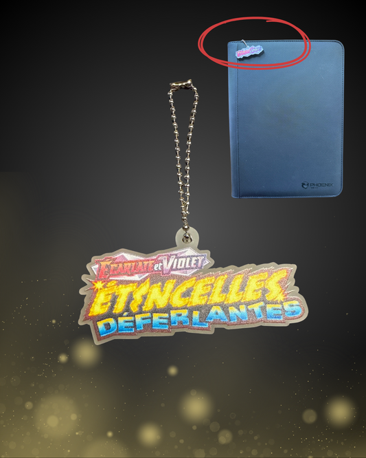 Porte-clé Pokémon Etincelles Deferlantes E&V8 - Blinder à Zip