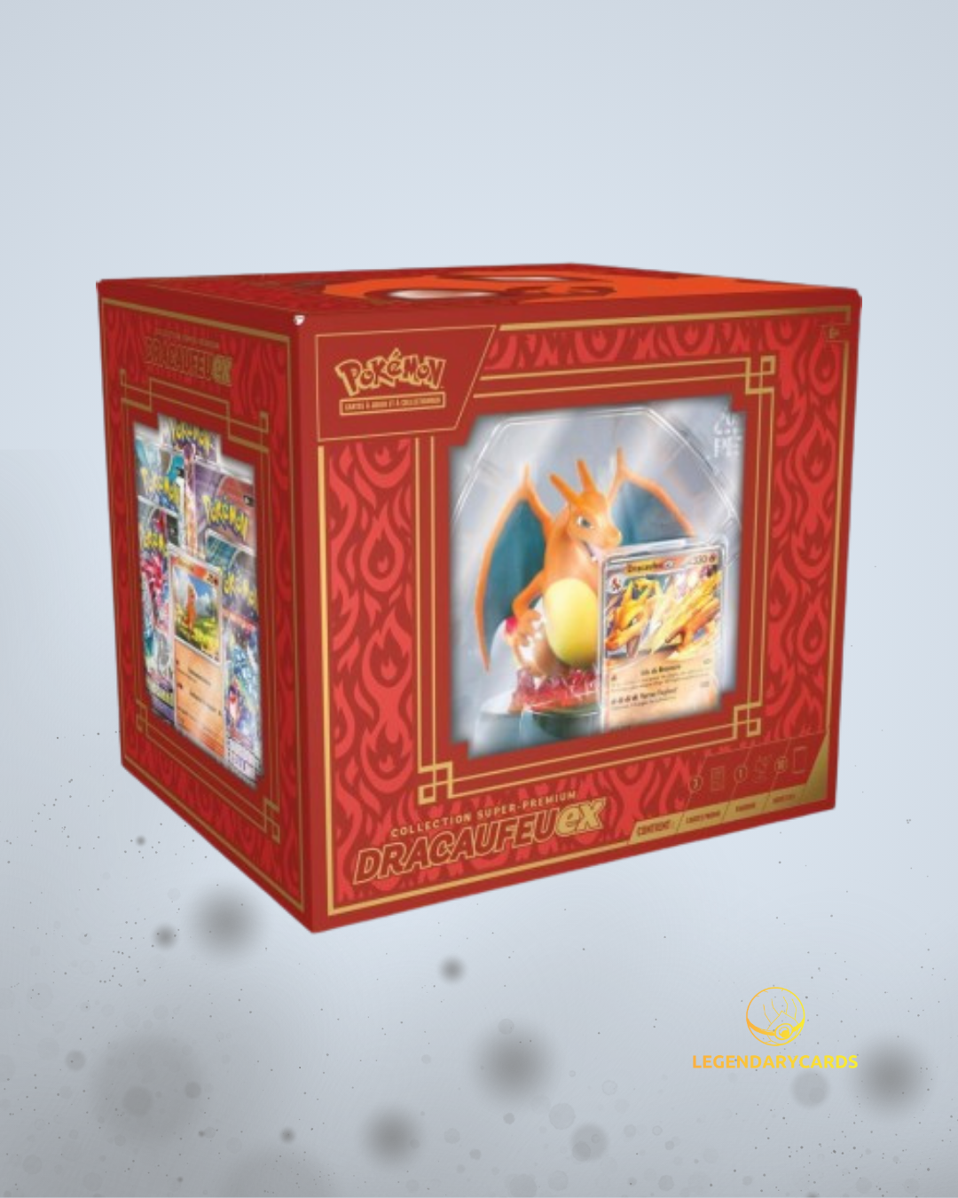 Pokemon Coffret - 10 Boosters Collection Super-Premium Dracaufeu-ex (Français)