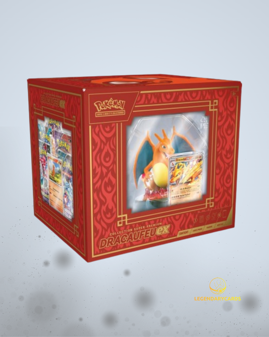 Pokemon Coffret - 10 Boosters Collection Super-Premium Dracaufeu-ex (Français)